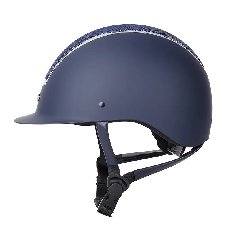 equestrian helmet with diamond-encrusted cover rider headgear protection ride horse  safety for rider head 8101 302